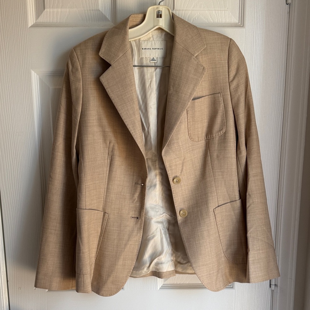 Banana Republic Light Brown Blazer